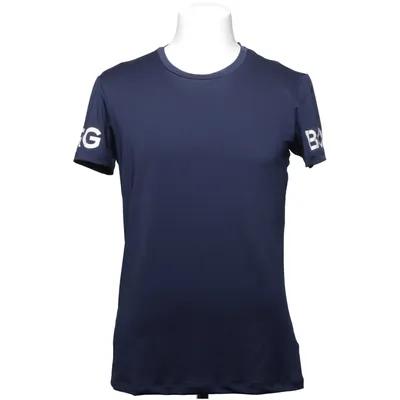 T-shirt (Blå) från Björn Borg Elastan, Återvunnen polyester