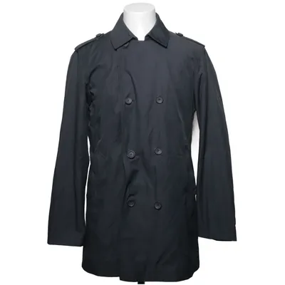 Trench coat (Gray) from Kenneth Cole Cotton, Polyamide, Polyester