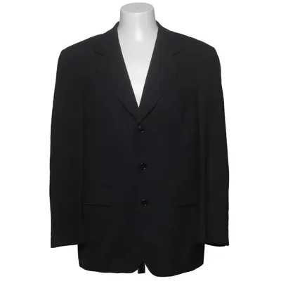 Blazer (Zwart) van Emilio Cloud Elastaan, Viscose, Wol