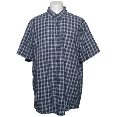 Chemise à manches courtes (Bleu, Blanc) de Lerros Coton