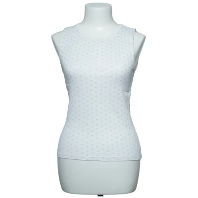 Débardeur (Blanc, Bleu) de L.L. Bean Coton