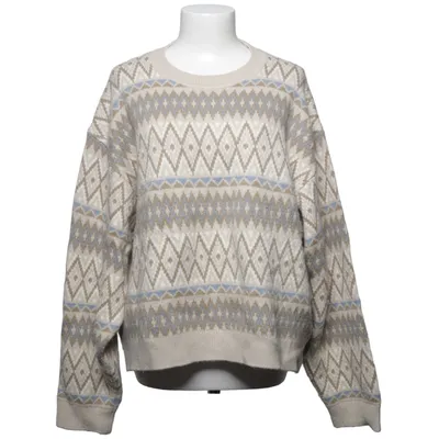 Strickpullover (Beige, Blau, Grau) von JW Anderson x Uniqlo Acryl, Polyamid, Polyester, Wolle
