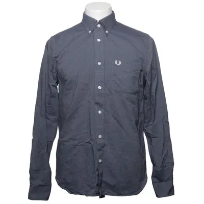 Buttondown-skjorta (Blå) från Fred Perry Bomull