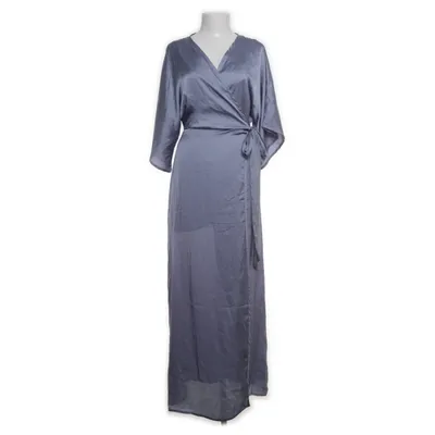 Dressing gown (Blue) from Hannalicious x NA-KD Polyester