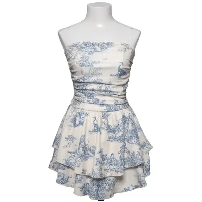 Cocktailjurk (Blauw, Beige) van Cider Elastaan, Polyester
