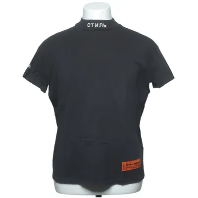 T-shirt (Gris) de Heron Preston Coton, Polyester