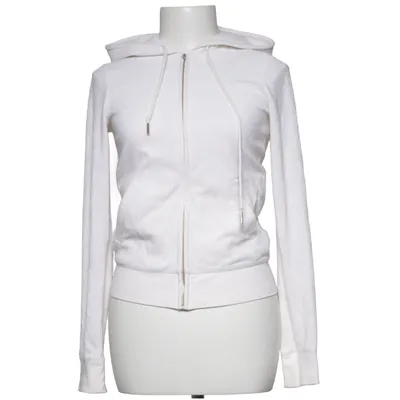 Hoodie (White) from Juicy Couture Cotton, Polyester