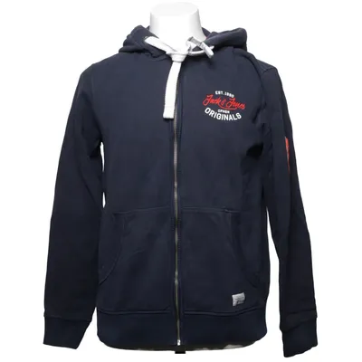 Capuchon sweater (Blauw) van Jack & Jones Katoen