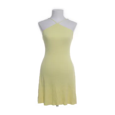 Jurk (Geel) van Zara Nylon, Viscose