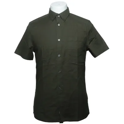 Kurzarmhemd (Grün) von Burton Menswear Baumwolle