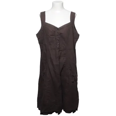 Dress (Brown) from Z-One Cotton, Linen