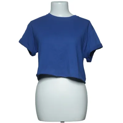T-shirt (Blauw) van Jerzees Katoen, Polyester