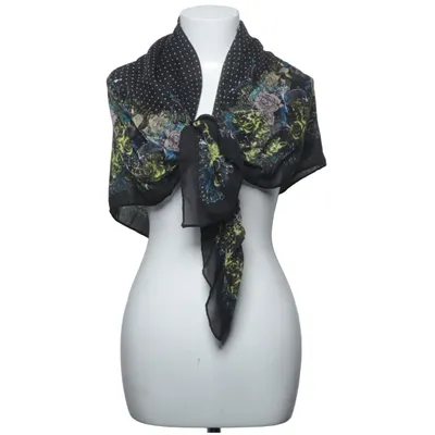 Shawl (Black, Multicolored) from Pieces Accessories