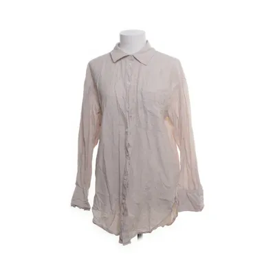 Skjorta (Beige) från H&M Premium Quality Bomull, Linne