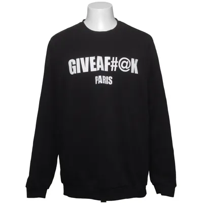 Sweatshirt (Zwart) van FSBN Katoen, Polyester