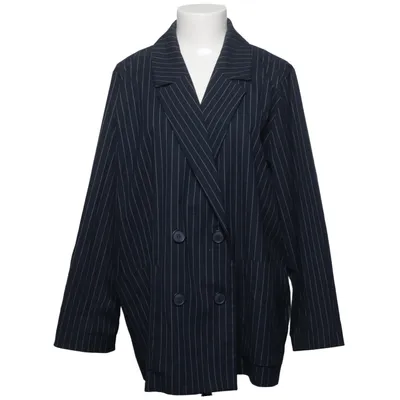 Blazer (Blauw, Wit) van Monki Elastaan, Polyester, Viscose