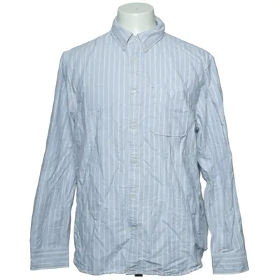 Shirt (Blue, White) from WE Fashion Cotton