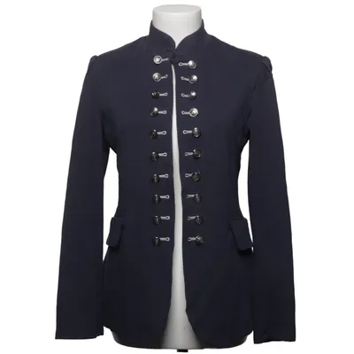 Blazer (Blau) von Chica London Baumwolle, Elasthan