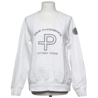 Collegetröja (Vit) från Pelle Petterson Bomull, Polyester