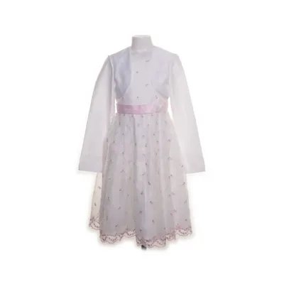 Bloemenmeisjes jurk (Wit, Meerkleurig) van Happy Girls by Eisend Polyester
