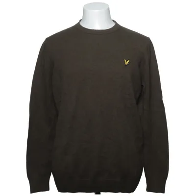 Sweater (KM400YC) fra Lyle & Scott Bomuld, Uld