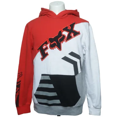 Hoodie (Red, White, Gray, Multicolored) from Fox Racing Cotton, Polyester