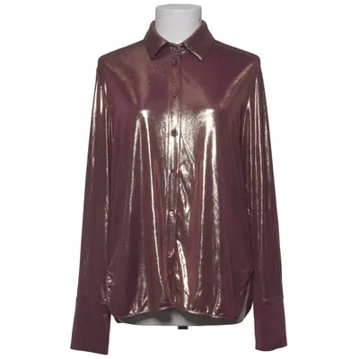 Skjorta (Lila, Guldfärgad) från Amaya Amsterdam Elastan, Polyester
