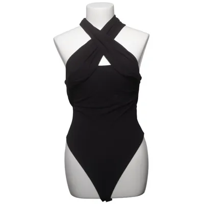 Romper (Zwart) van Hanna MW x Gina Tricot Elastaan, Viscose