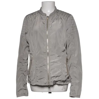 Jacket (Gray) from Jofama Elastane, Leather, Polyester