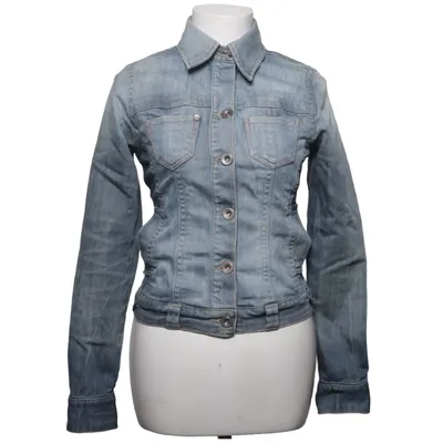 Spijkerjas (Blauw) van Naf Naf Katoen, Polyester