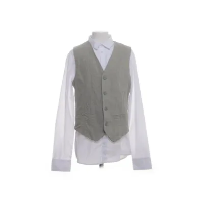Suit vest (Green, Multicolored, White) from H&M Cotton, Polyester, Linen