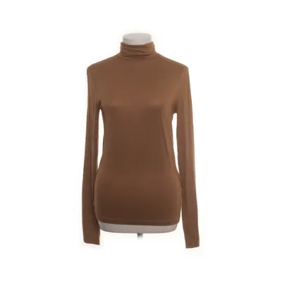 Polotröja (Brun) från Pieces Viskos, Elastan