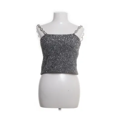 Crop top (Silver) from The Ragged Priest Nylon, Polyester