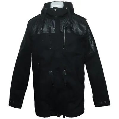Manteau d'hiver (black parka, men’s parka, winter jacket, black winter coat, urban streetwear, luxury streetwear, oversized jacket, techwear jacket, tactical fashion, utility jacket, cyberpunk fashion, dark aesthetic, monochrome outfit, all black outfit, black street style, designer outerwear, premium jacket, winter streetwear, Scandinavian fashion, Nordic style, minimalist menswear, edgy fashion, urban explorer style, casual luxury, modern menswear, oversized fit, cold weather jacket, heavy winter coat, hooded parka, statement jacket, utility fashion, layered outfit, grunge fashion, alternative fashion, goth streetwear, biker aesthetic, stealth fashion, black on black outfit, rugged style, masculine fashion, casual streetwear, winter essentials, cozy winter fit, premium outerwear, rare jacket, fashion inspo, outfit inspo, Pinterest fashion, Tumblr aesthetic, darkwear, futuristic fashion, city style, oversized outerwear, skater fashion, comfy style, unisex fashion, Korean streetwear, Japanese streetwear, avant garde fashion, urban ninja aesthetic, modern gothic, industrial fashion, luxury casual, winter outfit men, travel jacket, outdoors style, explorer aesthetic, capsule wardrobe, timeless fashion, everyday jacket, festival streetwear, practical fashion, rugged luxury, cold climate clothing, storm jacket, layered winter outfit, black coat aesthetic, neutral wardrobe, street fashion, dark vibes, sleek style, minimal aesthetic, winter drip, urban core, casual edgy style) de Black Kaviar Coton, Polyester, Polyuréthane