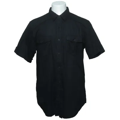 Short sleeve shirt (Black) from Helix Cotton