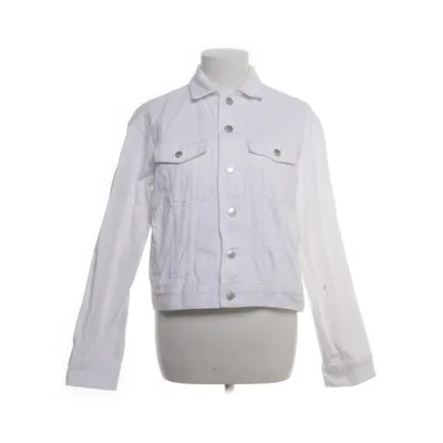 Denim jacket (White) from &Denim by H&M Cotton, Polyester