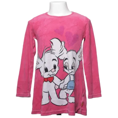 Klänning (Rosa) från Bamse Bomull, Polyester