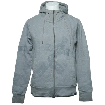Sweat à capuche (Gris) de Sneaker Freak Coton, Polyester