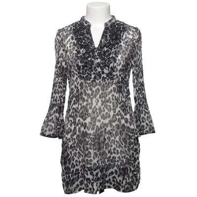 Dress (Gray, Black, White) from S.T.I Polyester