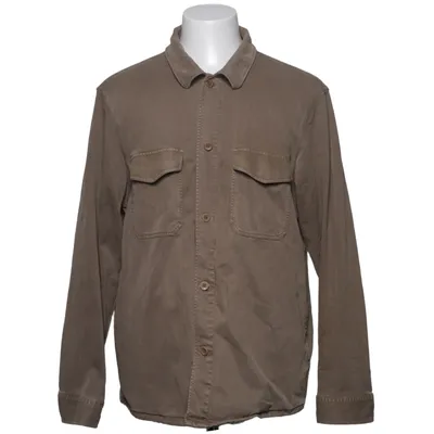 Skjortejakke (Beige) fra NN07 Elastan, Lyocell, Viscose