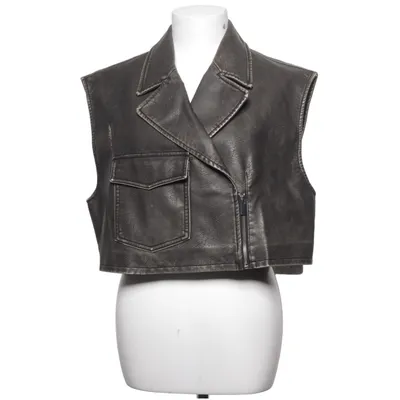 Bikerväst (Grå) från Zara Polyuretan