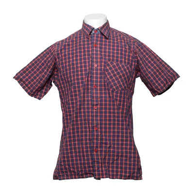 Short sleeve shirt (Red, Blue) from Perzoni Cotton