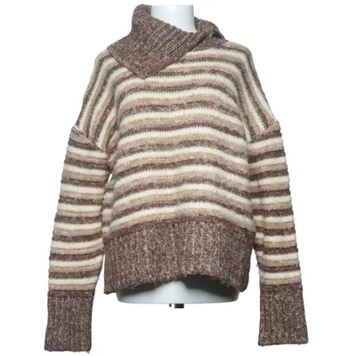 Turtleneck (Brown, Beige) from Dilvin Knit Acrylic, Polyamide, Polyester, Wool