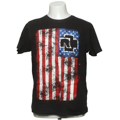 T-shirt (Black, Red, Blue, White) from Rammstein Cotton