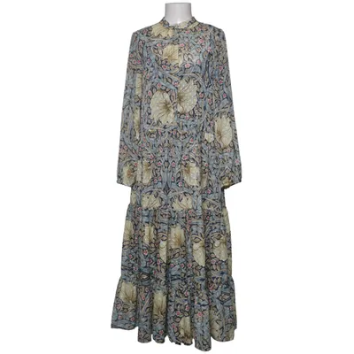 Långklänning (Blå, Beige, Flerfärgad) från Morris & Co x H&M Polyester
