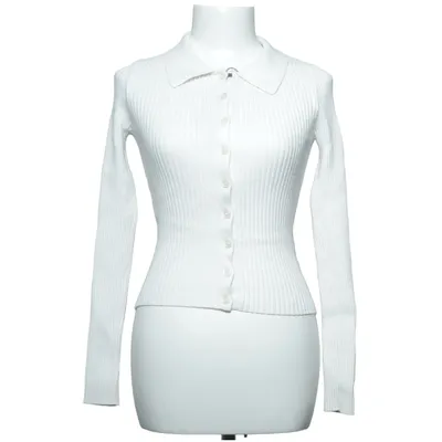 Cardigan (Wit) van Vailent Polyamide, Gerecycled polyester, Viscose
