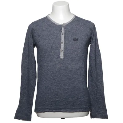 Henley shirt (Blauw) van M.O.D. Katoen, Polyester