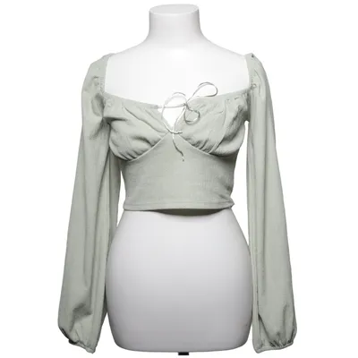 Crop top (Tie Cropped LS Top) från NLY Trend Elastan, Polyester