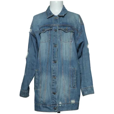 Denimjakke (Blå) fra Noisy May Bomuld