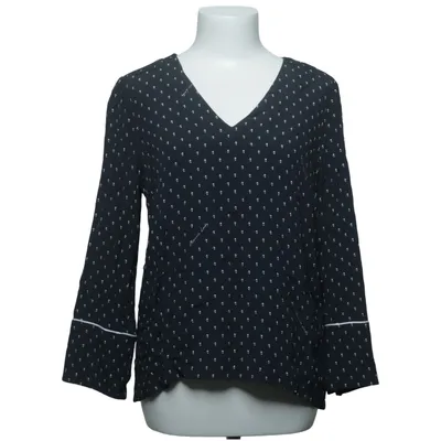 Blouse (Zwart, Wit) van Morris Lady Viscose